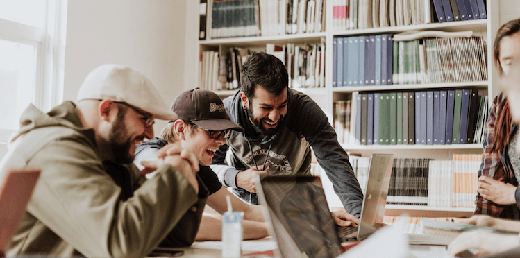 DevPro team collaborating